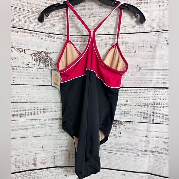 Vintage L.L. Bean swimsuit Womens Size 18 Regular shaping One piece Dead stock - Picture 2 of 10